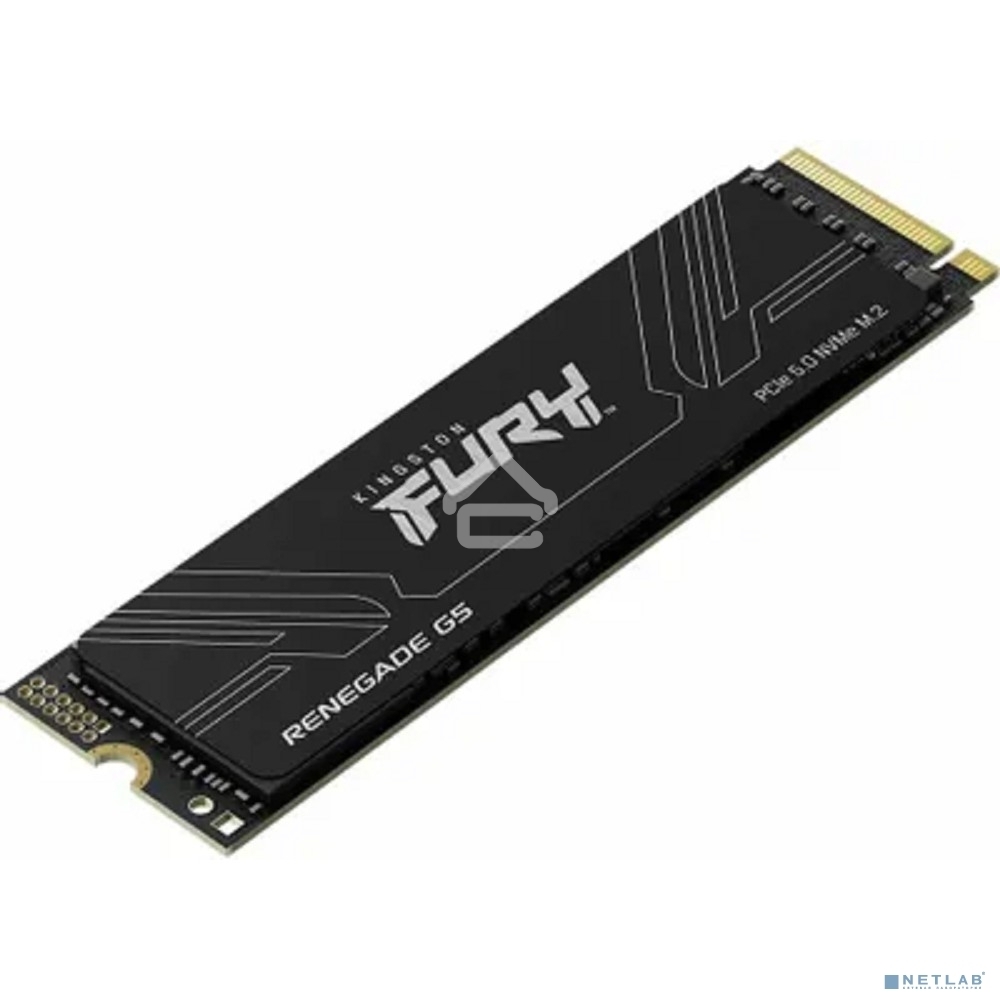 Накопитель SSD Kingston Fury Renegade, 2Tb, M.2(22x80мм), NVMe, PCIe 5.0 x4, 3D TLC, R/W 14700/14000Mb/s, IOPs 2 200 000/2 200 000, TbW 2000, DWPD 0.5 (12 мес)