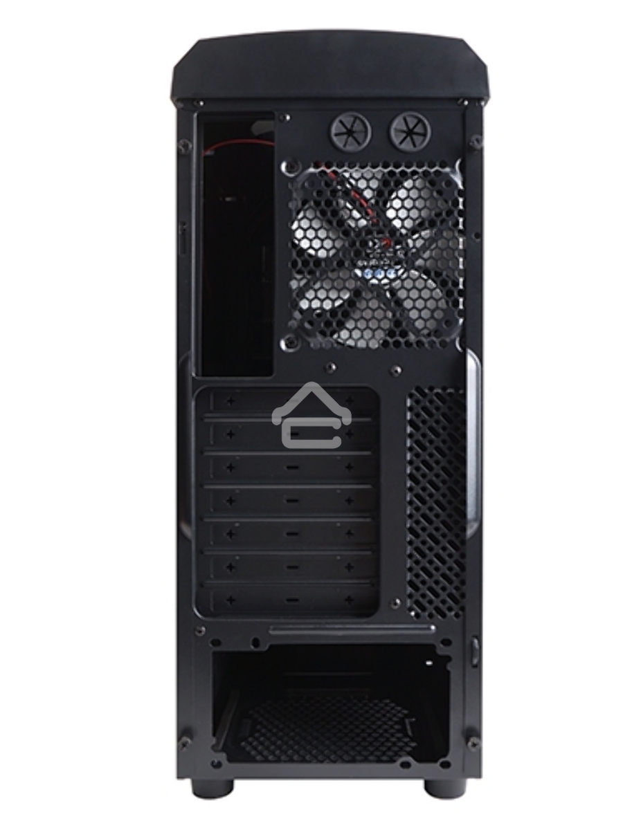 Компьютерный корпус Zalman Z3 черный без БП ATX 1x120mm 2xUSB2.0 1xUSB3.0 audio bott PSU