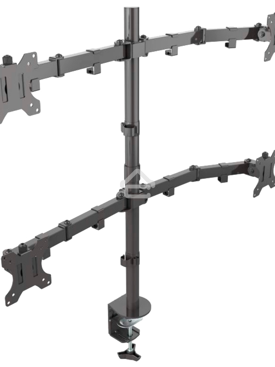 Кронштейн ONKRON D421E для четырех мониторов 13