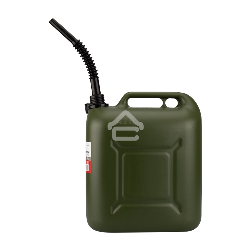 Канистра Rexant для ГСМ и технических жидкостей, вертикальная 20 л, пластиковая, усиленная