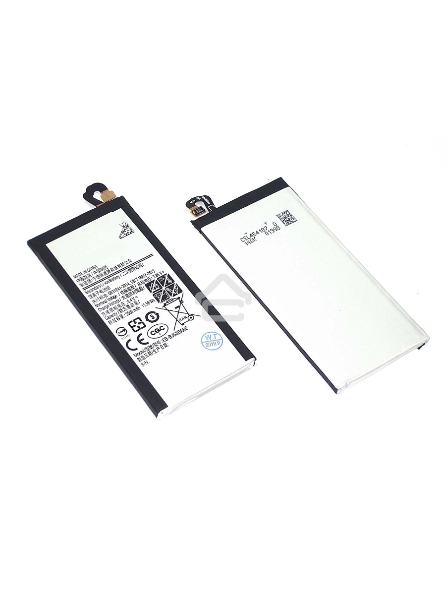 Аккумуляторная батарея EB-BJ530ABE для Samsung SM-J530F/DS Galaxy J5, 3000mAh, 3.85V
