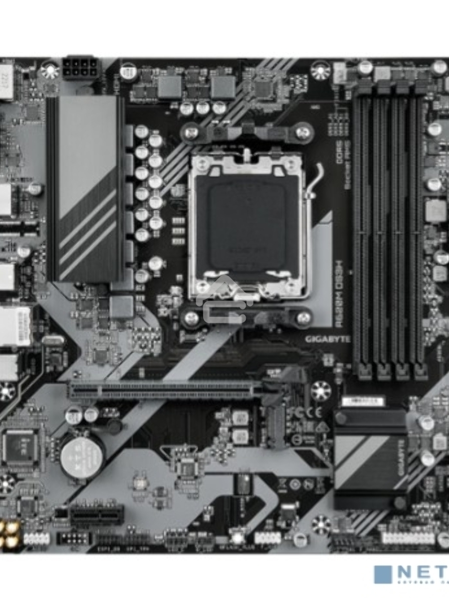 Материнская плата Gigabyte A620M DS3H, Micro-ATX, AM5, AMD A620, 4xDDR5, 4xSATA, 1xM.2, 1xPCI-E 4.0 x16, 1xPCI-E x1, 1xHDMI, 1xDP, 1xVGA, 1x 1Gb LAN, 1xUSB 3.2 Gen 1, 4xUSB 2.0, 3x3.5mm, 7.1, ATX