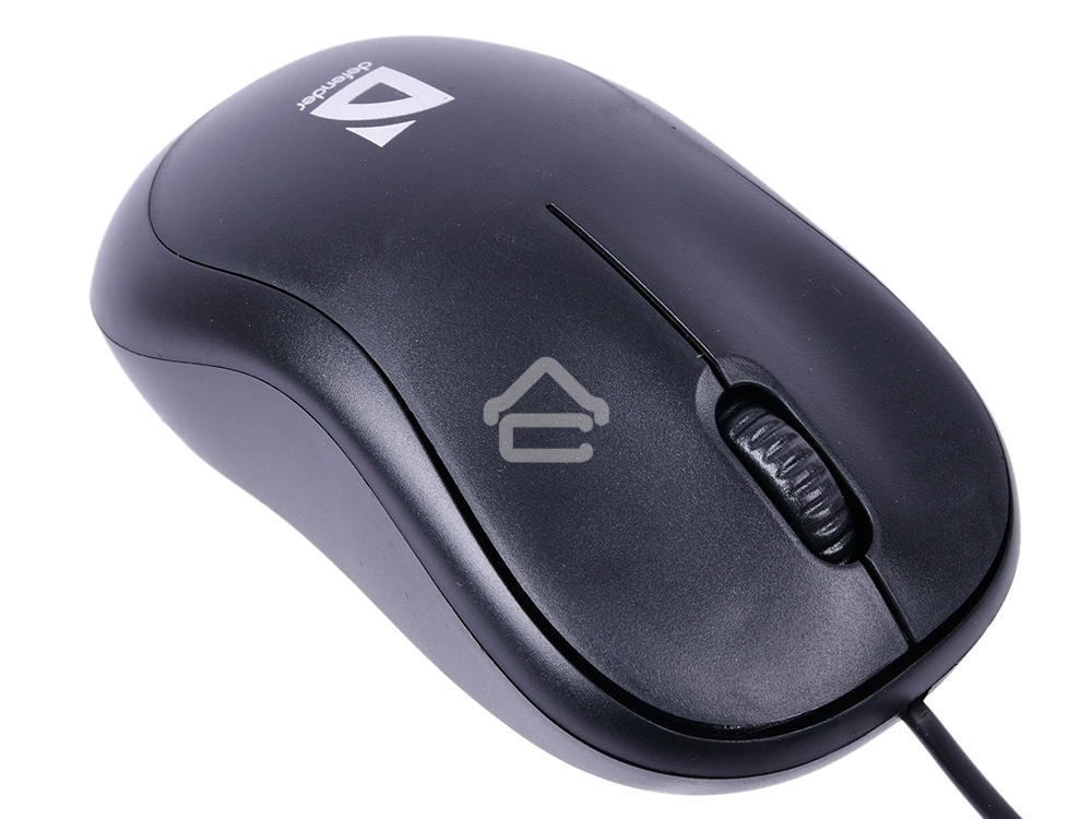 Мышь проводная Defender Patch MS-759 черный, 1000 dpi, USB, кнопки - 3