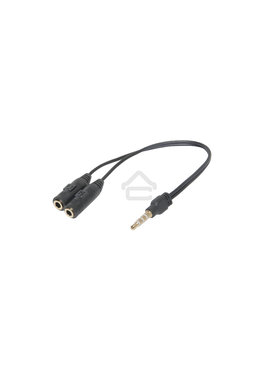 Переходник Defender Headset Jack 2*3.5jack - 3.5 4pin jack 0,15м
