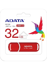 Флэш диск ADATA Flash Drive 32Gb UV150 AUV150-32G-RRD {USB3.0, Red}