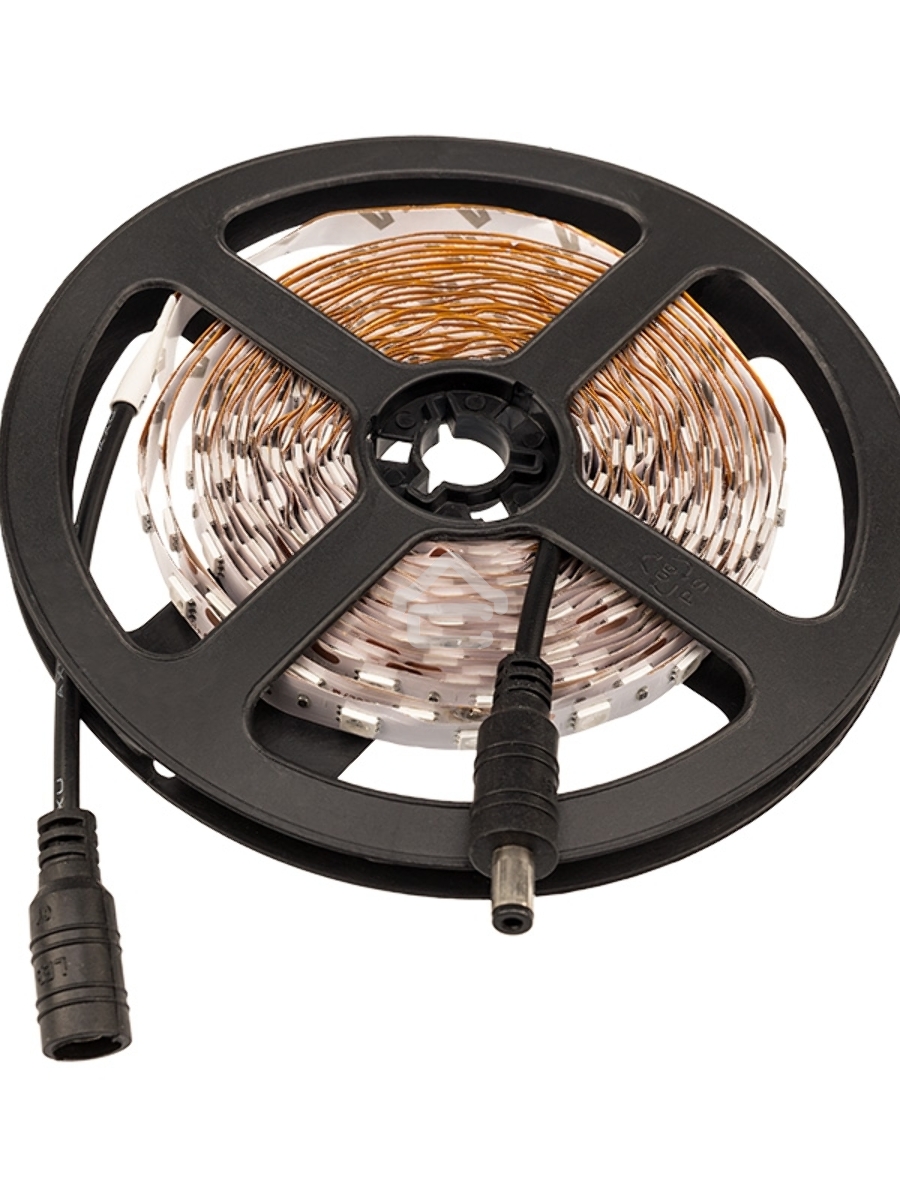 Лента LED открытая, 10 мм, IP23, SMD 5050, 60 LED/m, 12 V, цвет свечения желтый