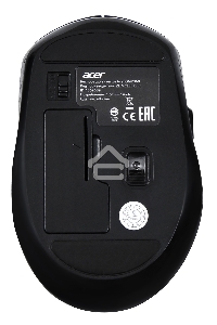 Мышь беспроводная Acer OMR060 черный, 1600 dpi, радиоканал, USB, кнопки - 6