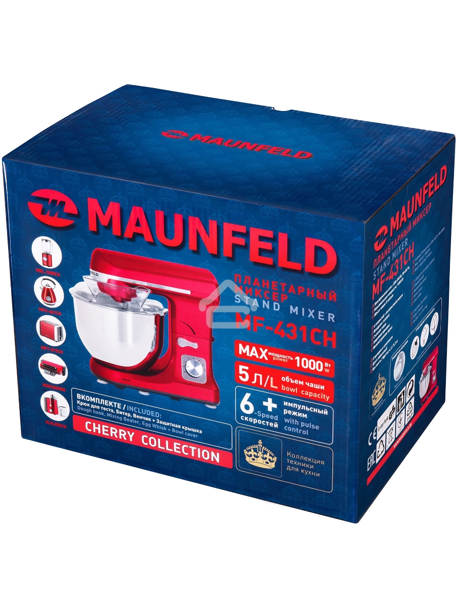 Миксер планетарный Maunfeld MF-431CH