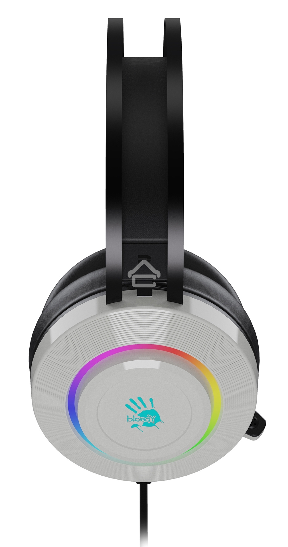 Наушники с микрофоном A4Tech Bloody G521 белый 2.3м мониторные оголовье (G521 (WHITE))