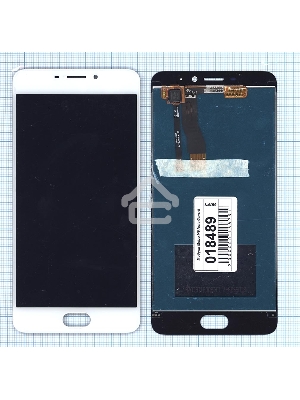 Дисплей для Meizu M5 Note белый