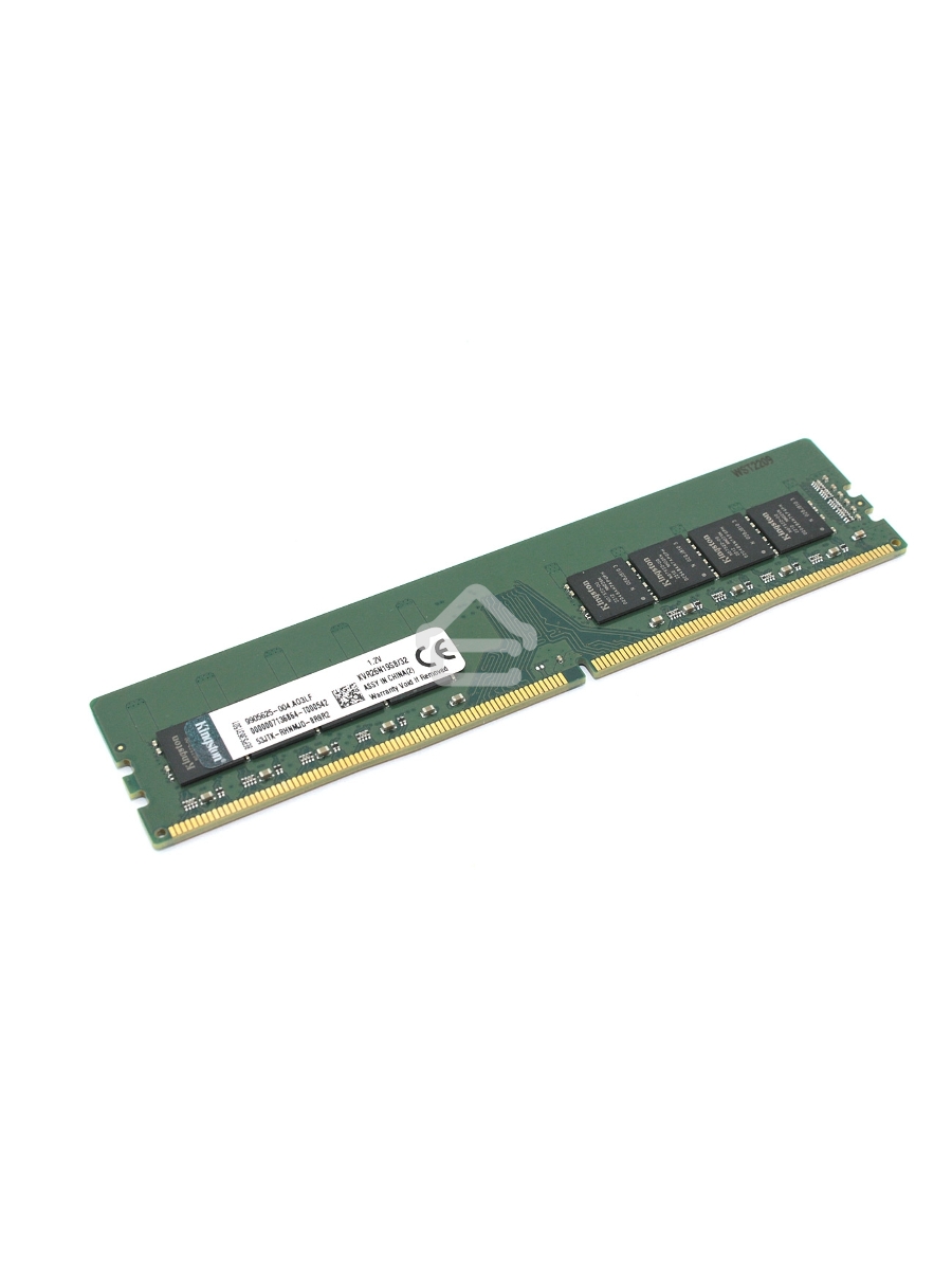 Оперативная память Kingston ValueRAM, DDR4, 8GB, 2666MHz, CL19, DIMM