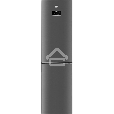 Холодильник Beko B3R0CNK332HX серебристый двухкамерный 200/100л морозилка снизу No Frost