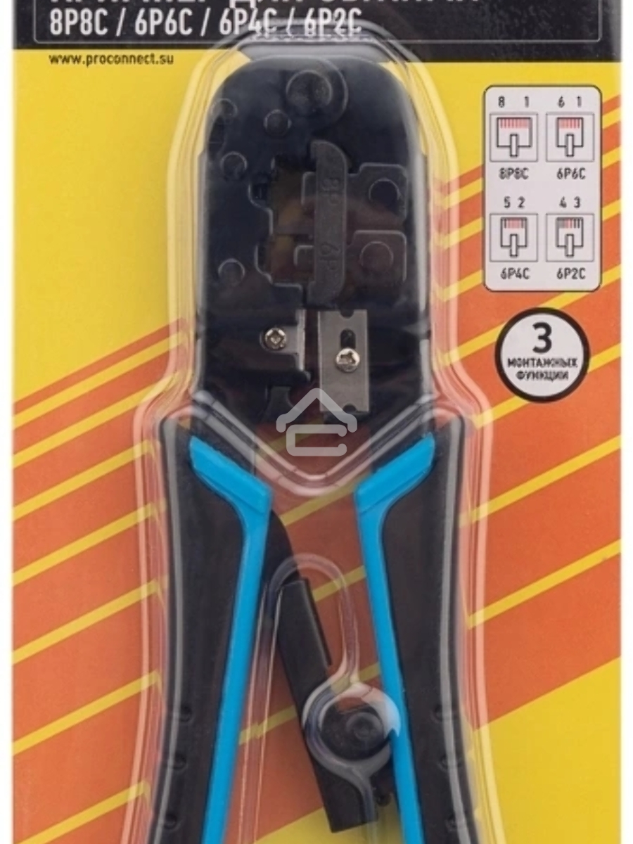 Кримпер PROconnect HT-568R для обжима 8P8C, 6P6C