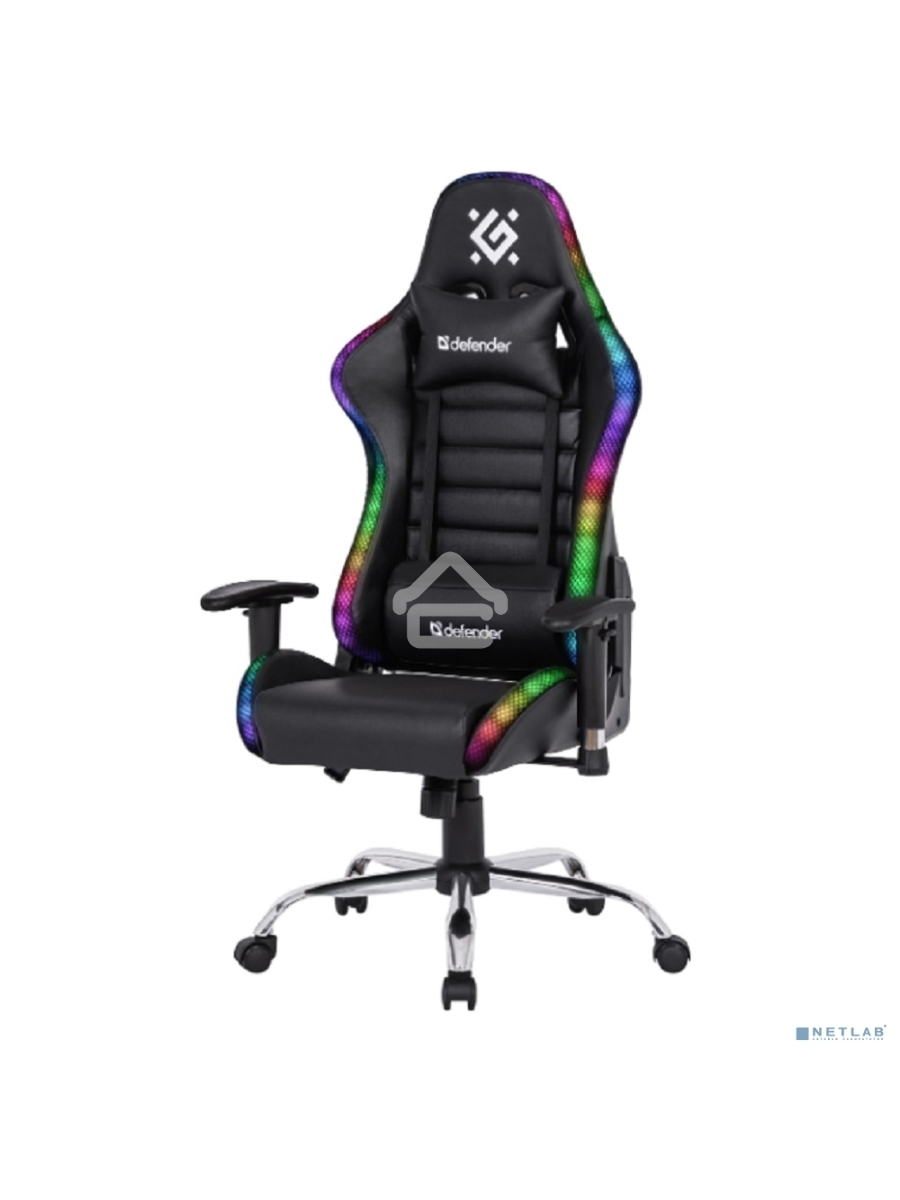 Кресло игровое Defender Ultimate LIGHT BLACK