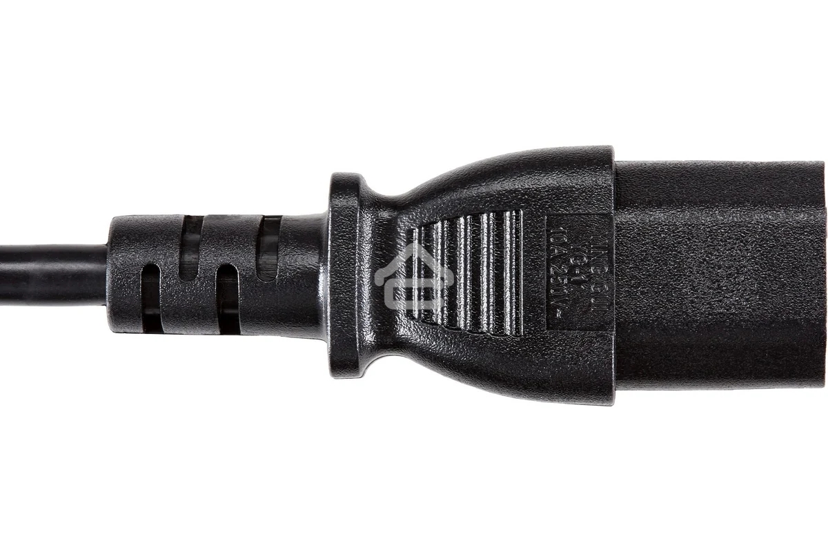 Кабель компьютер-розетка 220V EURO VDE 3G*1.0мм2 медь TELECOM TE021-CU 1,8м