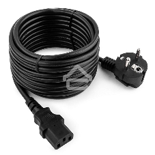 Кабель Gembird Power 250V 10A EUR, VDEКабель питания сетевой, Евровилка, заземление, 5m (PC-186-VDE-5M)