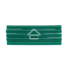 Клеевые стержни Rexant, Ø7 мм, 100 мм, зеленые, 6 шт., блистер