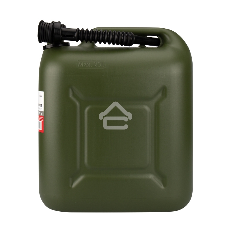 Канистра Rexant для ГСМ и технических жидкостей, вертикальная 20 л, пластиковая, усиленная