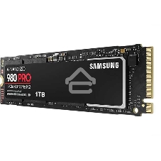 Накопитель SSD Samsung 980 PRO, 1TB, PCIe 4.0 x4, M.2 2280, NVMe, R/W 7000/5000