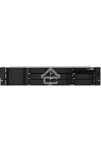 Сетевое хранилище SMB QNAP TS-873AeU-RP-4G NAS 8 HDD trays, 2x 2.5 GbE. 64-bit 4-core AMD V1500B 2,2 GHz, 4 GB. RAM (1*4 GB) up to 32GB (2*16 GB), 2 x M2 2280 (PCIe Gen3 x 1), 2xPSU W/o rail kit RAIL-B02