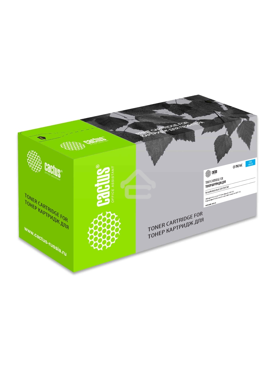 Картридж лазерный Cactus CS-TN216C голубой (26000стр.) для Konica Minolta bizhub C220/C280/C360
