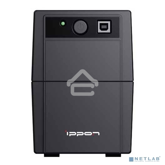 Источник бесперебойного питания Ippon Back Basic 1050S Euro 600Вт 1050ВА черный