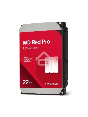 Жесткий диск Western Digital 22TB 7200 RPM, SATA 6 Gb/s, CMR, 512 MB Cache,  3.5