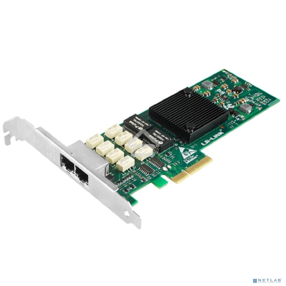Сетевой адаптер LR-LINK PCIE 1Gb DUAL PORT LREC9712HT-BP