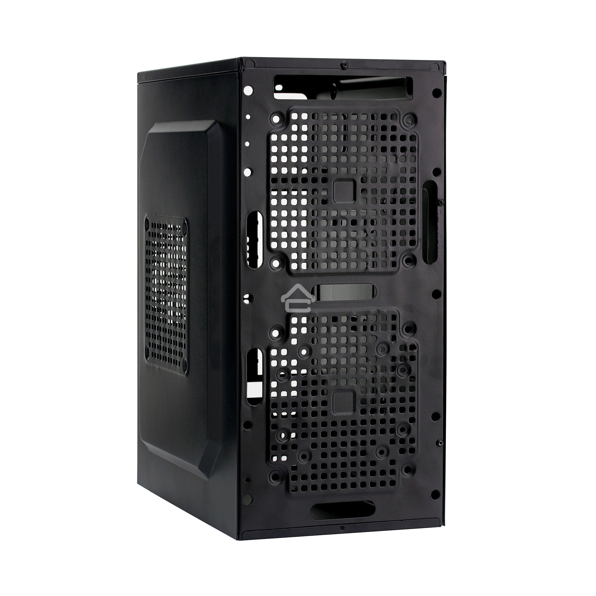 Компьютерный корпус Minitower Exegate BAA-103 Black, mATX, <без БП>, 2*USB, Audio