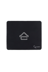 Коврик для мыши Gembird MP-BLACK, чёрный, размеры 250*200*2мм, полиэстер+резина