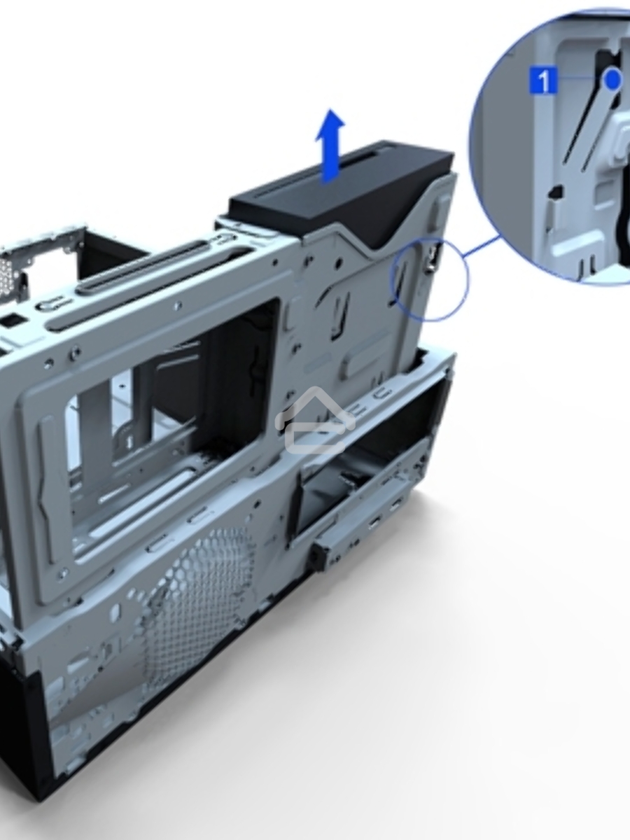 Компьютерный корпус Desktop InWin EL501BK PM-300ATX U3.0*2AXXX Slim Case 6116779