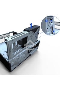 Компьютерный корпус Desktop InWin EL501BK PM-300ATX  U3.0*2AXXX  Slim Case  6116779
