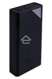 Мобильный аккумулятор Digma DGP-30000-4U Li-Pol 30000mAh 3A черный 2xUSB