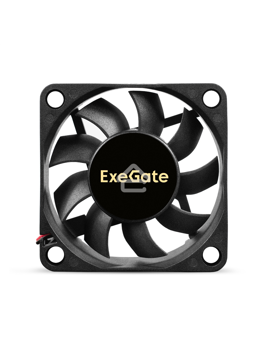 Вентилятор для корпуса ExeGate ExtraPower EP06015B2P черный, 60 мм, 5000 об/мин, 34 дБ, 2 pin