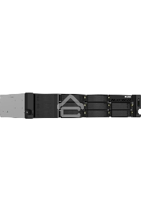 Сетевое хранилище SMB QNAP TS-873AeU-RP-4G NAS 8 HDD trays, 2x 2.5 GbE. 64-bit 4-core AMD V1500B 2,2 GHz, 4 GB. RAM (1*4 GB) up to 32GB (2*16 GB), 2 x M2 2280 (PCIe Gen3 x 1), 2xPSU W/o rail kit RAIL-B02