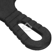 Шпатель из нержавеющей стали Сибртех 250 мм, зуб 4х4 мм, пластмассовая ручка 85457