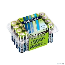 Элемент питания алкалиновый Ergolux LR6 Alkaline BP-24 (уп.24шт)