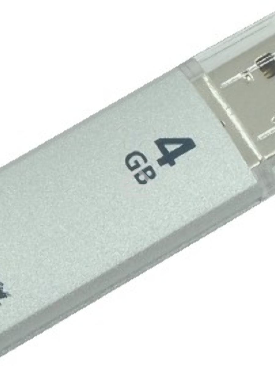Флеш диск Smartbuy USB Drive 4Gb V-Cut series Silver SB4GBVC-S