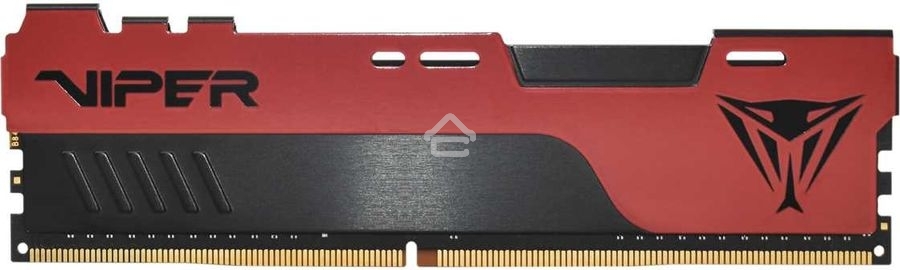 Оперативная память Patriot Viper Elite II, DDR4, 16GB (1x16 GB), 2666 MHz, CL16, DIMM, радиатор, красный