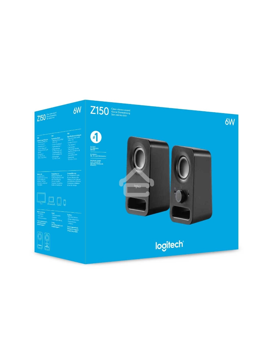 Колонки Logitech Z-150, Black 980-000814 {Колонки 2.0}