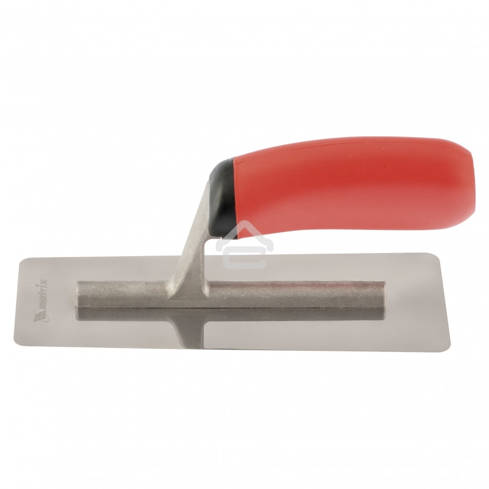 Кельма для венецианской штукатурки Matrix, нержавеющая сталь, 240 х 100 мм., 2-комп. ручка