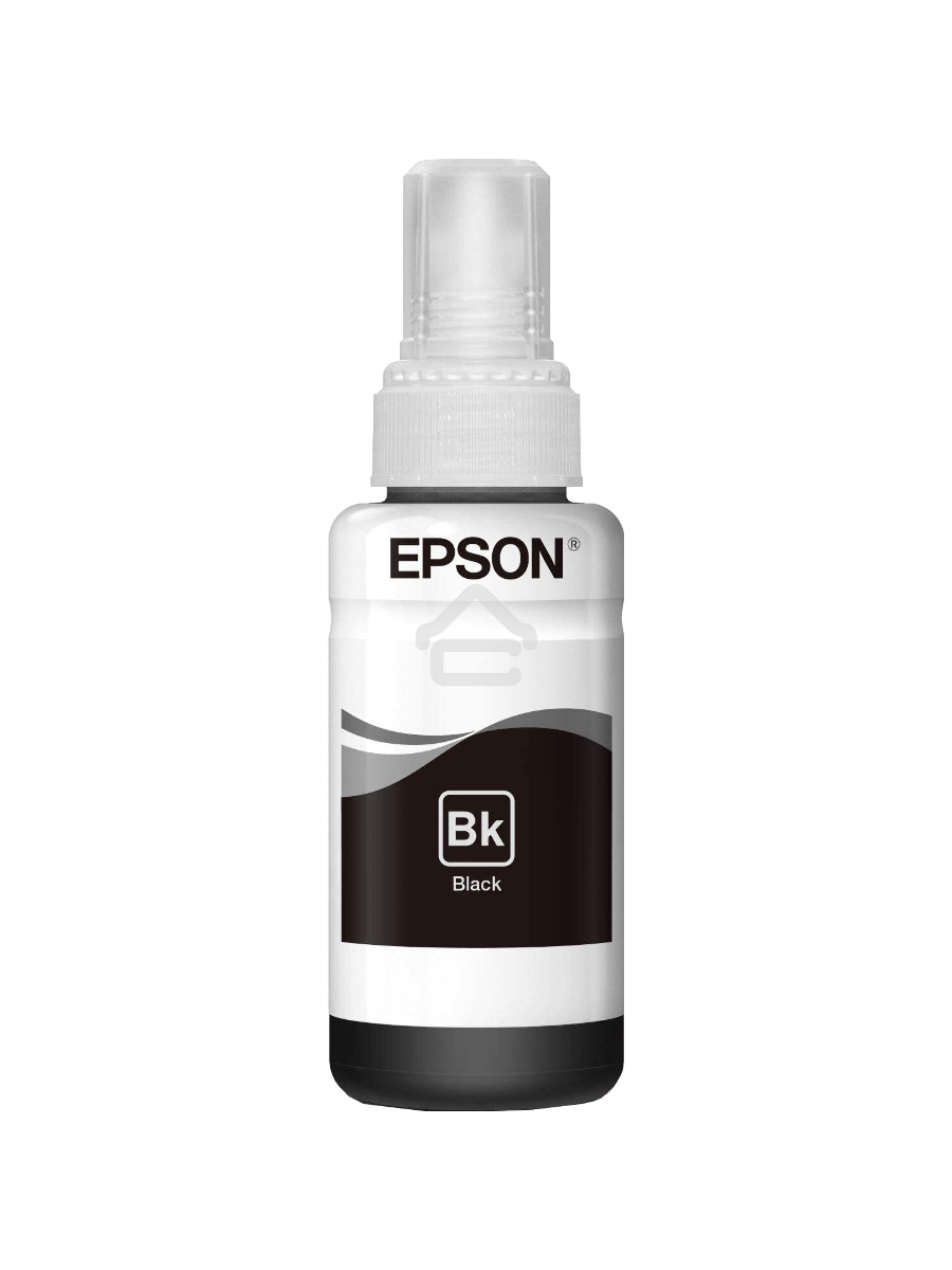 Чернила Epson T6641 (C13T66414A) черный (70 мл.) для L100/L110/L120/L132/ L200/L210/L222/ L300/L312/L350/L355/L362/L366/ L456/L550/L555/L1300