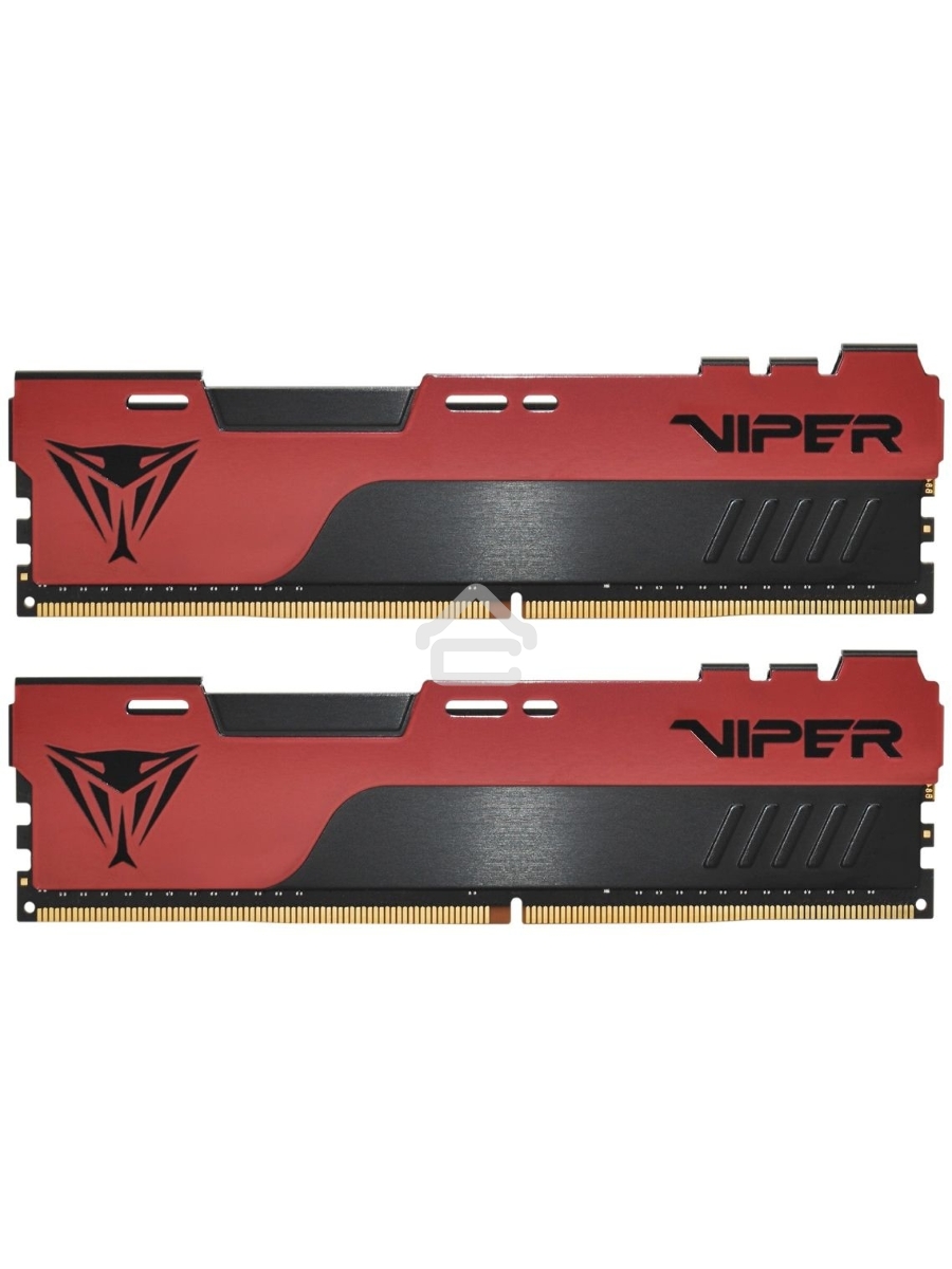Оперативная память Patriot Viper Elite II, DDR4, 64GB (2x32 GB), 3600 MHz, CL20, DIMM, радиатор, красный/черный