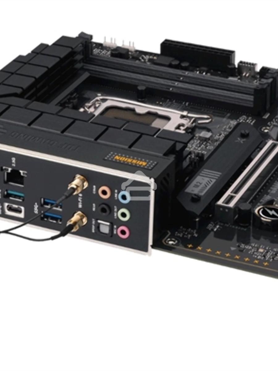 Материнская плата ASUS TUF GAMING B760-PLUS WIFI D4, LGA 1700, Intel B760, 4xDDR4, 4xSATA, 3xM.2, 1xPCI-E 5.0 x16, 1xPCI-E 3.0 x4, 1xUSB-A 3.2 Gen 2, 3xUSB-A 3.2 Gen 1, 1xUSB-C 3.2 Gen 2x2, 1x2.5Gb LAN, 5x3.5 мм, 7.1, Wi-Fi 6, Bluetooth 5.2, Standard-ATX