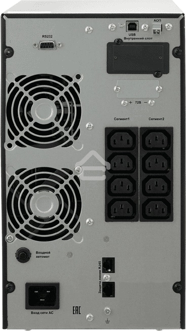 Источник бесперебойного питания двойного преобразования Связь инжиниринг, 2000ВА/2000Вт, напольный, 8xC13, SNMP слот, 2 года гарантия, Россия (АПСМ.435241.022-01.01)