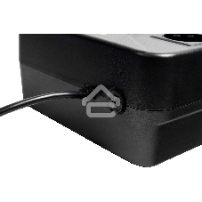 Источник бесперебойного питания SMARTWATT UPS SAFE PRO 800, 800/480 ВА/Вт, напольный/настенный, линейно-интерактивный, LED индикация, Shuko CEE7/4 - 8 шт. (4 шт. с резервным питанием, 4 шт. - сетевой фильтр)