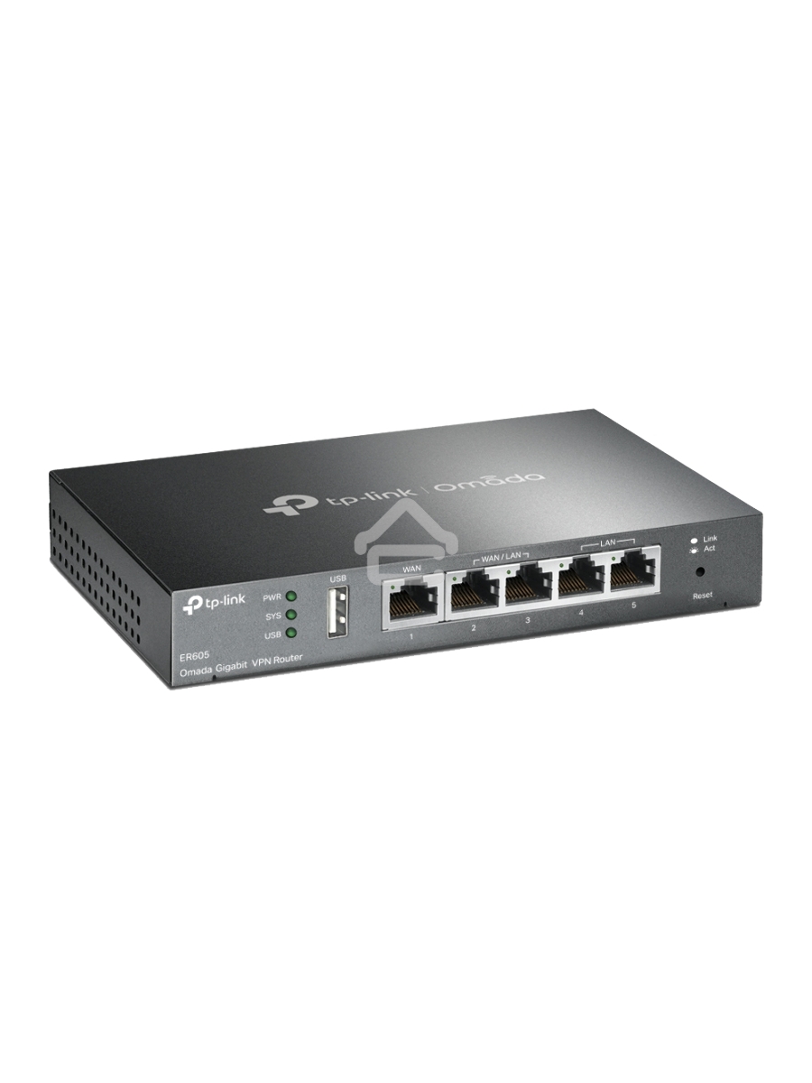 Роутер TP-Link SafeStream ER605 10/100/1000BASE-TX черный