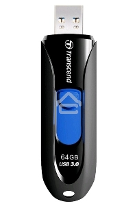 Флэш Диск Transcend USB Drive 64Gb JetFlash 790 TS64GJF790K {USB 3.0}