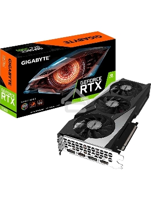 Видеокарта Gigabyte GV-N3060GAMING OC-12GD 2.0 LHR GDDR6 1837/15000/HDMIx2/DPx2/HDCP Ret