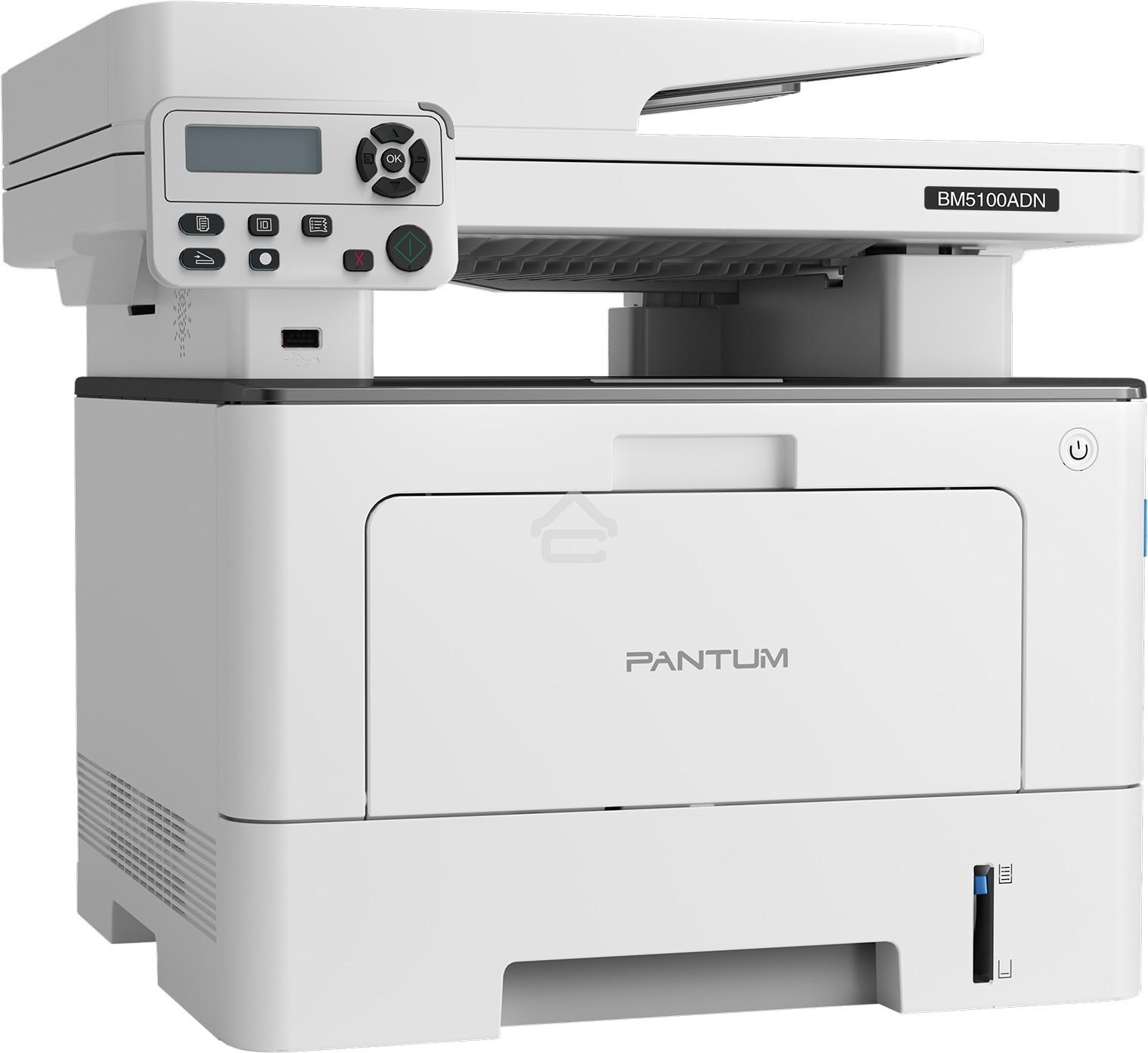 МФУ лазерный Pantum BM5100ADN, A4, ч/б, печ. до 40 стр/мин., скан. до 24 стр/мин., 1200 x 1200 dpi, USB, RJ-45